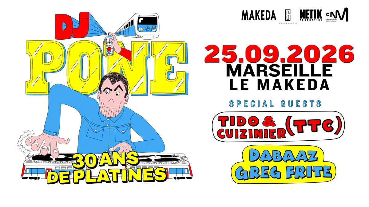 DJ Pone - 30 ans de platines