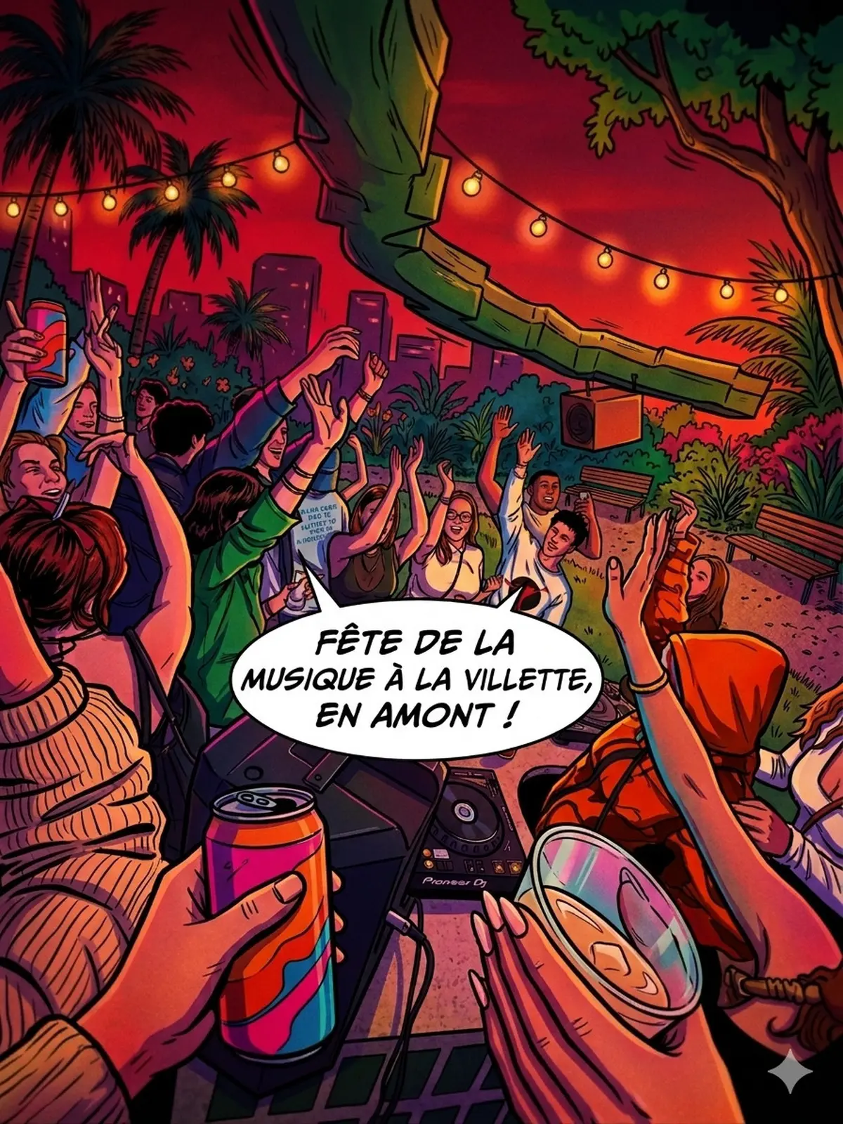 Dj set human