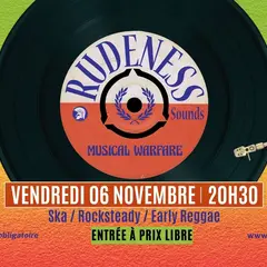 DJ Set RUDENESS (Ska / Rocksteady / Early Reggae)