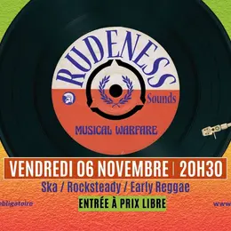 DJ Set RUDENESS (Ska / Rocksteady / Early Reggae)