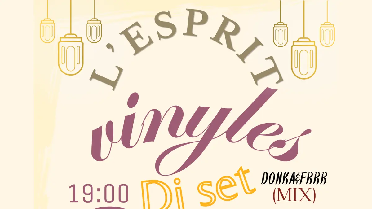 DJ Set Vinyles à l'Esprit des Vins