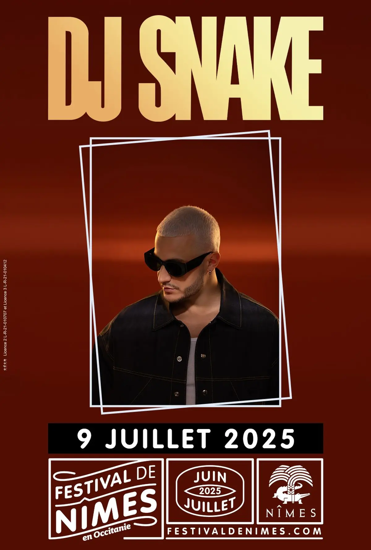 DJ Snake en concert le 9 juillet 2025 à Nîmes