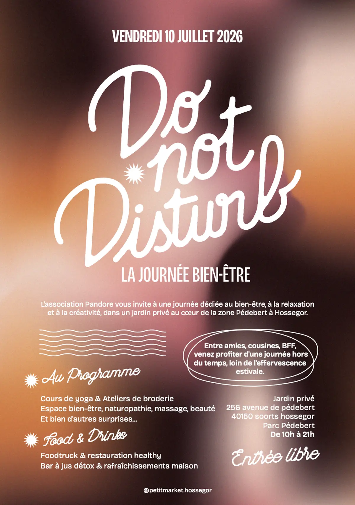 Do Not Disturb – La Journée Bien-être