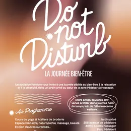 Do Not Disturb – La Journée Bien-être