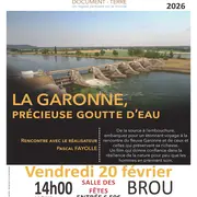 Document Terre - La Garonne, précieuse goutte d'eau