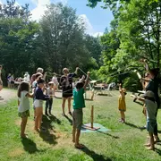Domaine de Sédières : Jeux géants en bois
