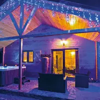 Les chalets bien décorés du Domaine du Haut Jardin DR