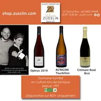 Domaine Valentin Zusslin : La biodynamie au service du terroir DR