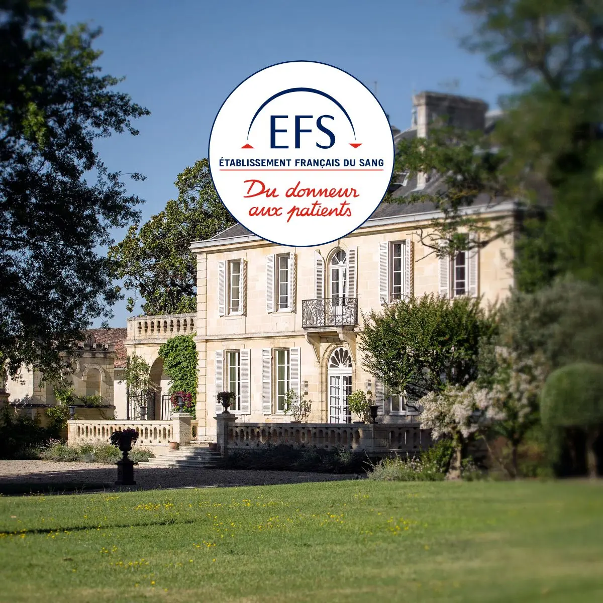 Don du sang (EFS) au Château Kirwan