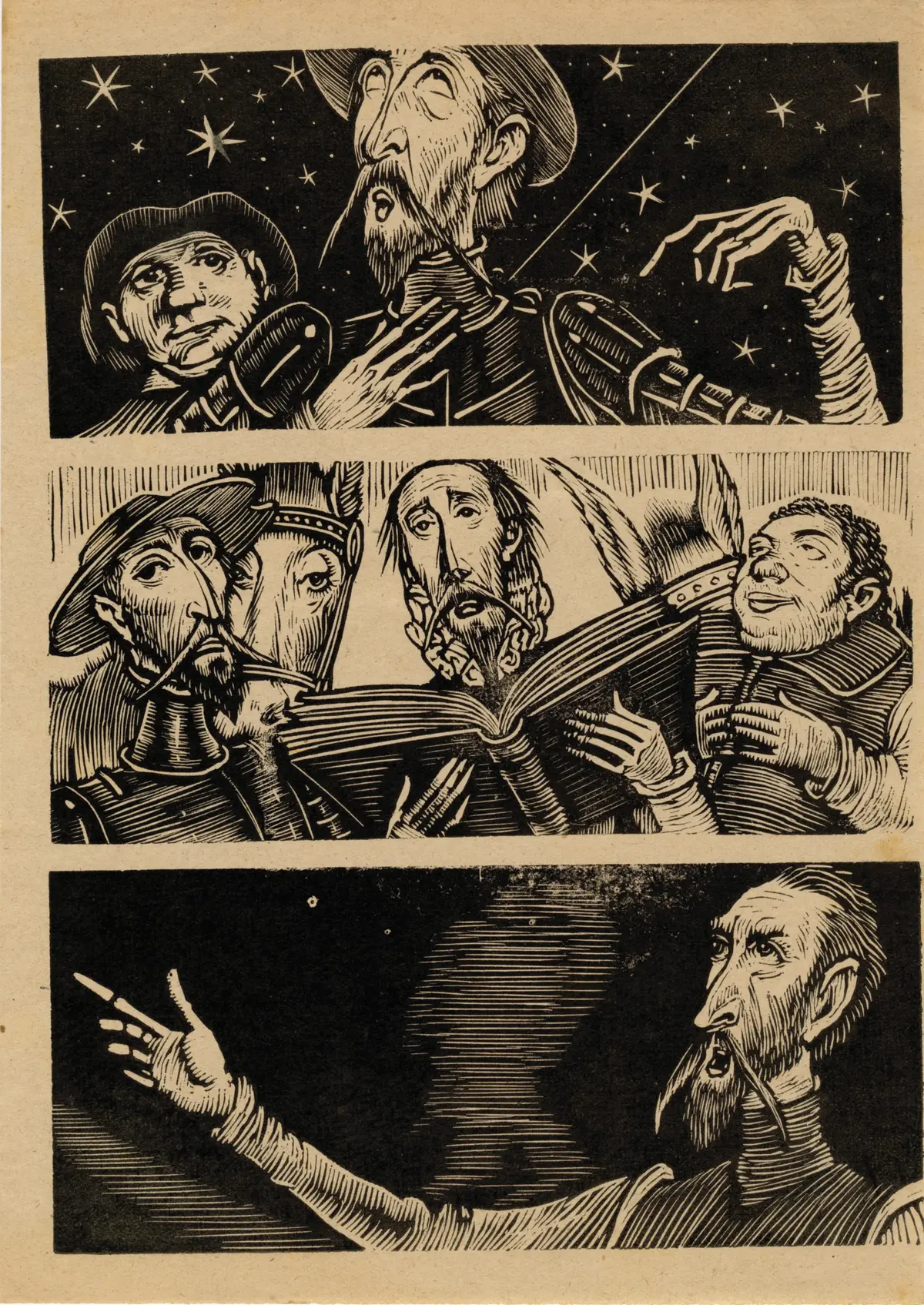 Don Quichotte Par Louis Jou