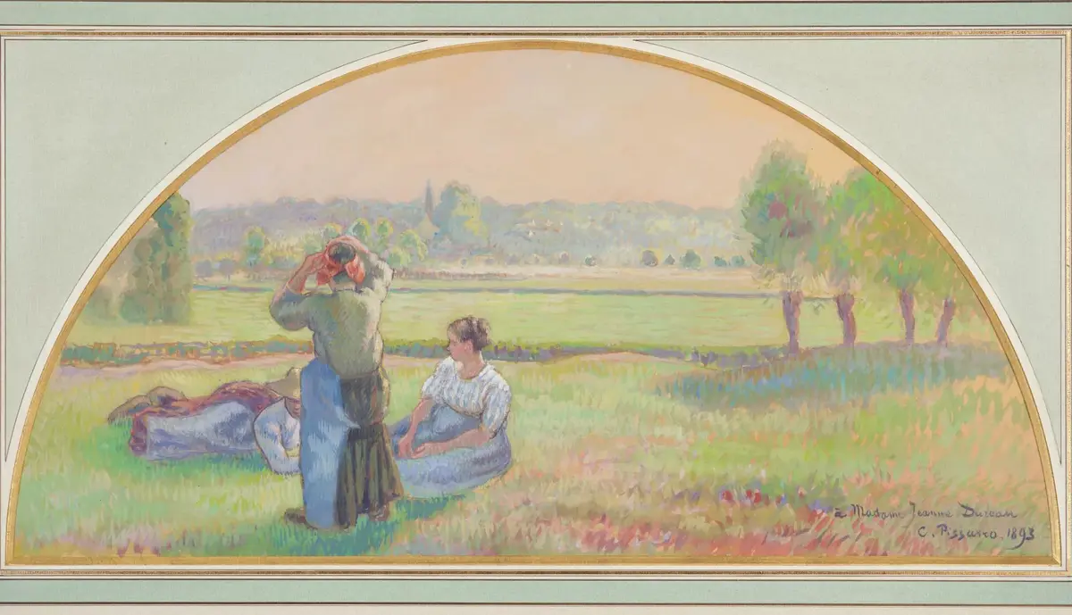 Camille Pissarro La sieste aux champs, 1893