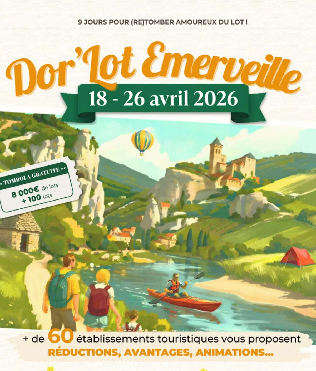 Dor'Lot Emerveille : Neufs jours pour (re) tomber amoureux du Lot