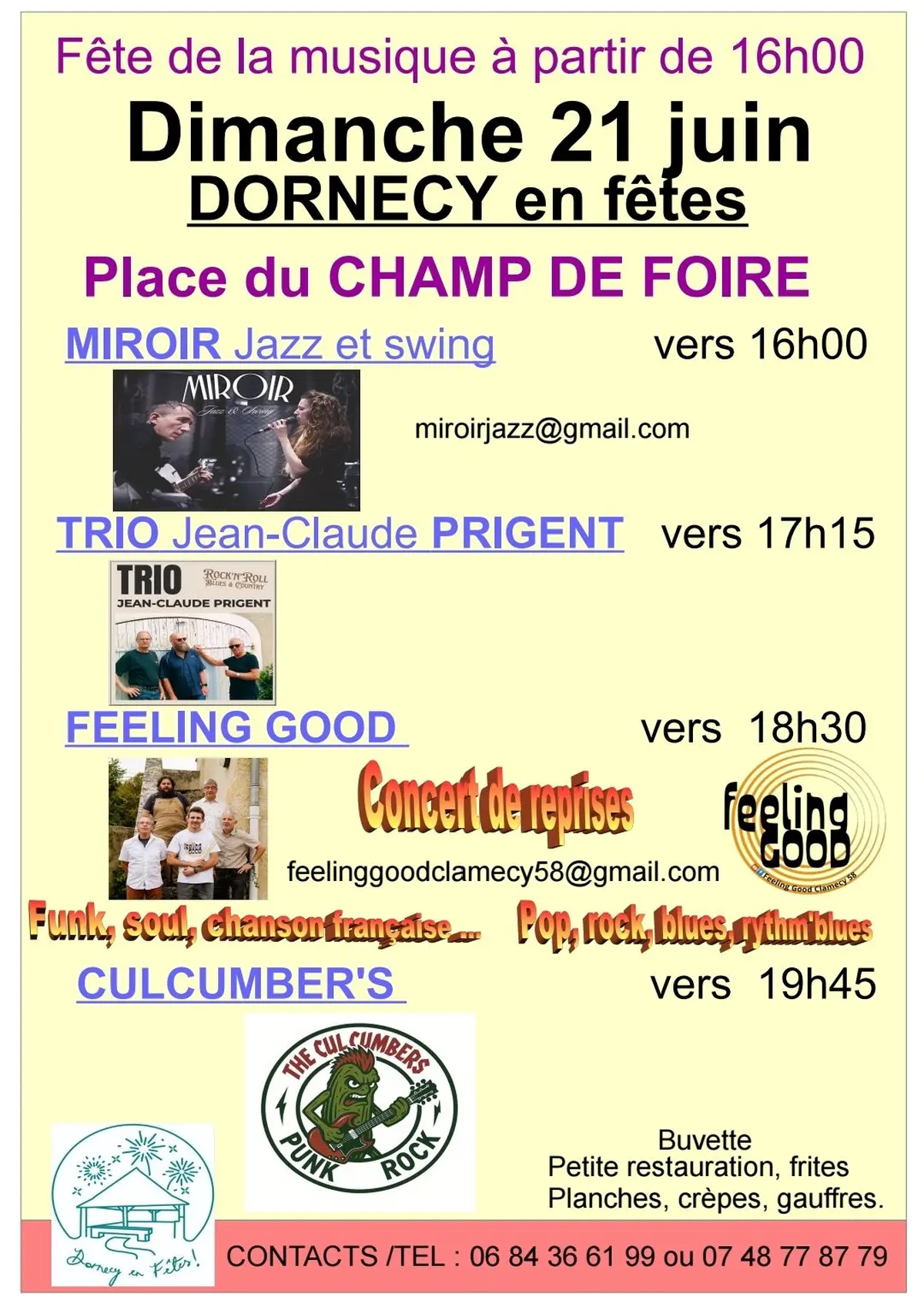 Dornecy en fête :  Fête de la musique
