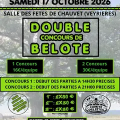 Double concours de belote