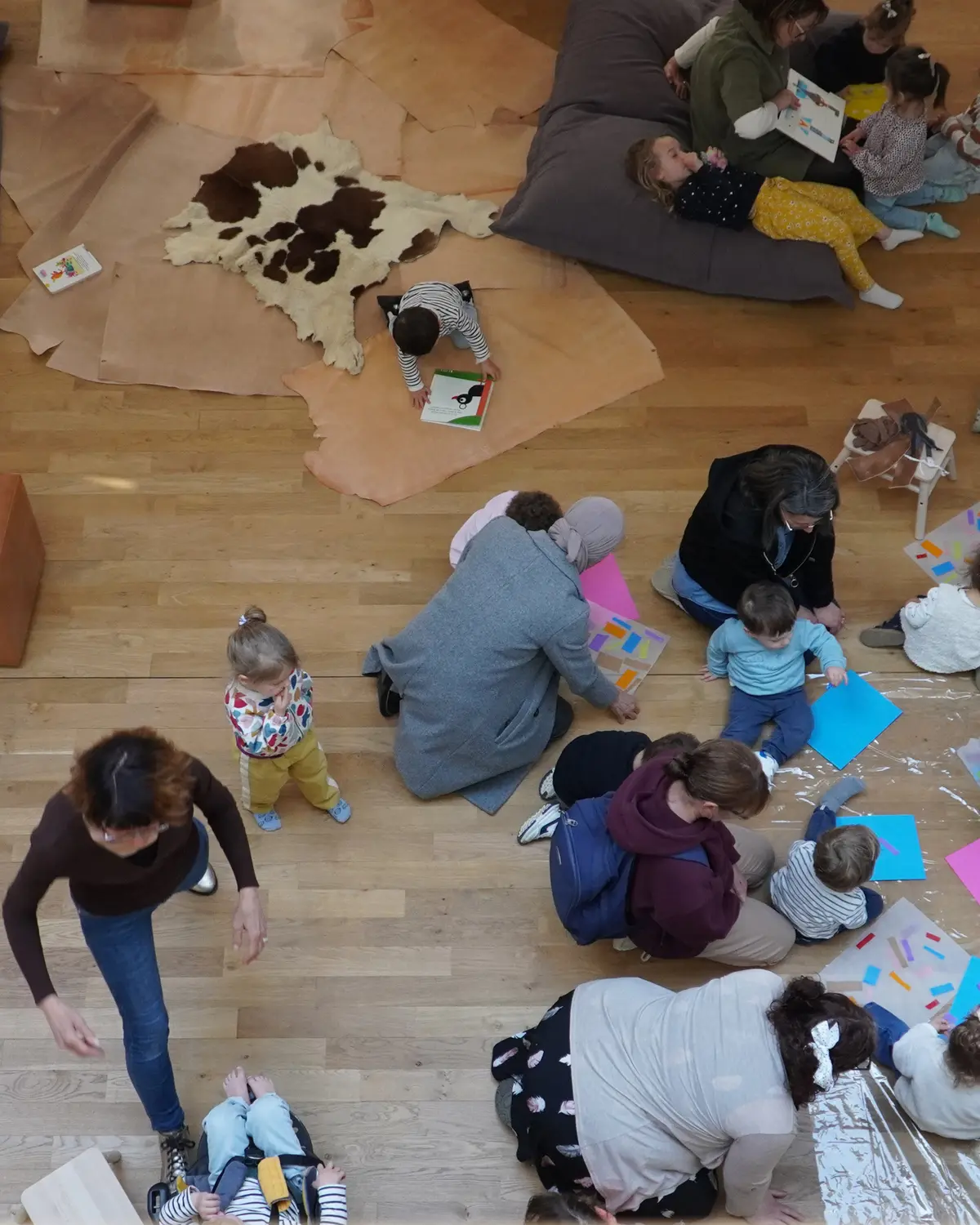 Doudou au Frac-Arto - visite jeunes enfants
