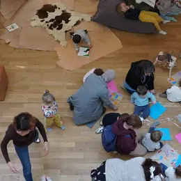 Doudou au Frac-Arto - visite jeunes enfants