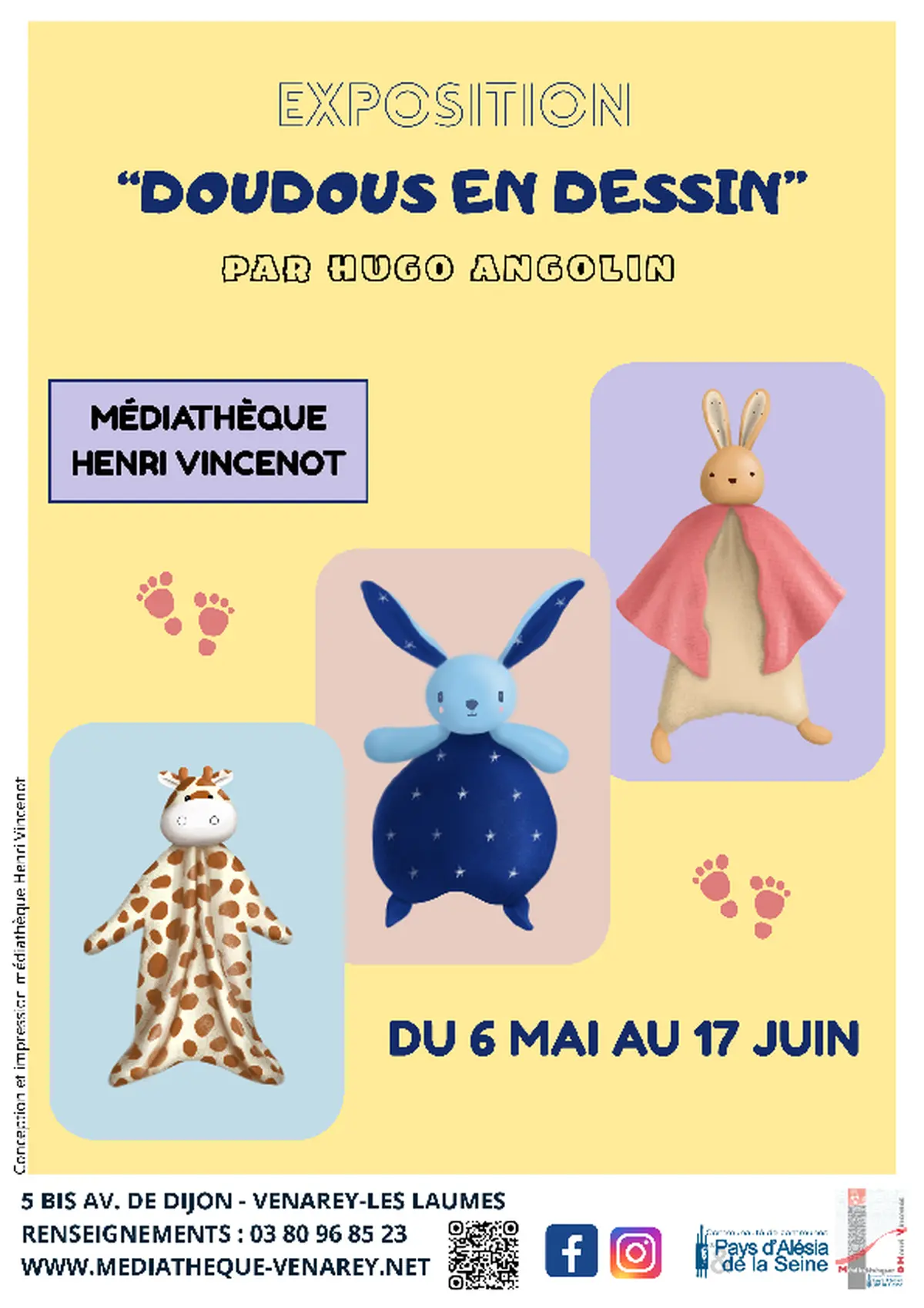 Doudous en dessin par Hugo Angolin