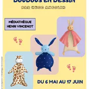 Doudous en dessin par Hugo Angolin