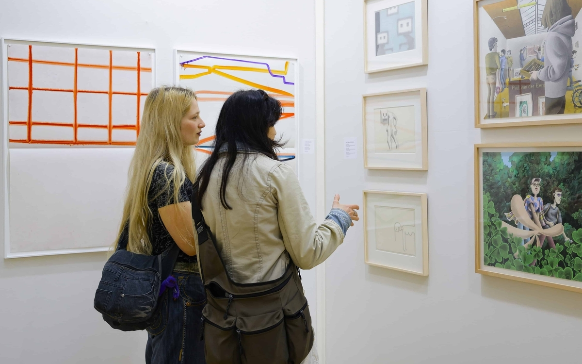 Drawing Now Art Fair 2024 au Carreau du Temple - Galerie Barbier © Grégoire Avenel - Agence Coolhuntparis