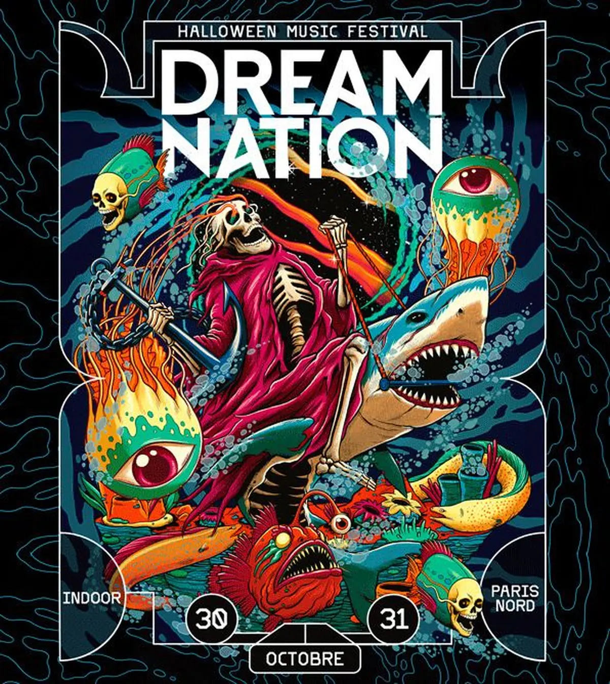 Dream Nation Festival : le grand rendez-vous Halloween à Paris