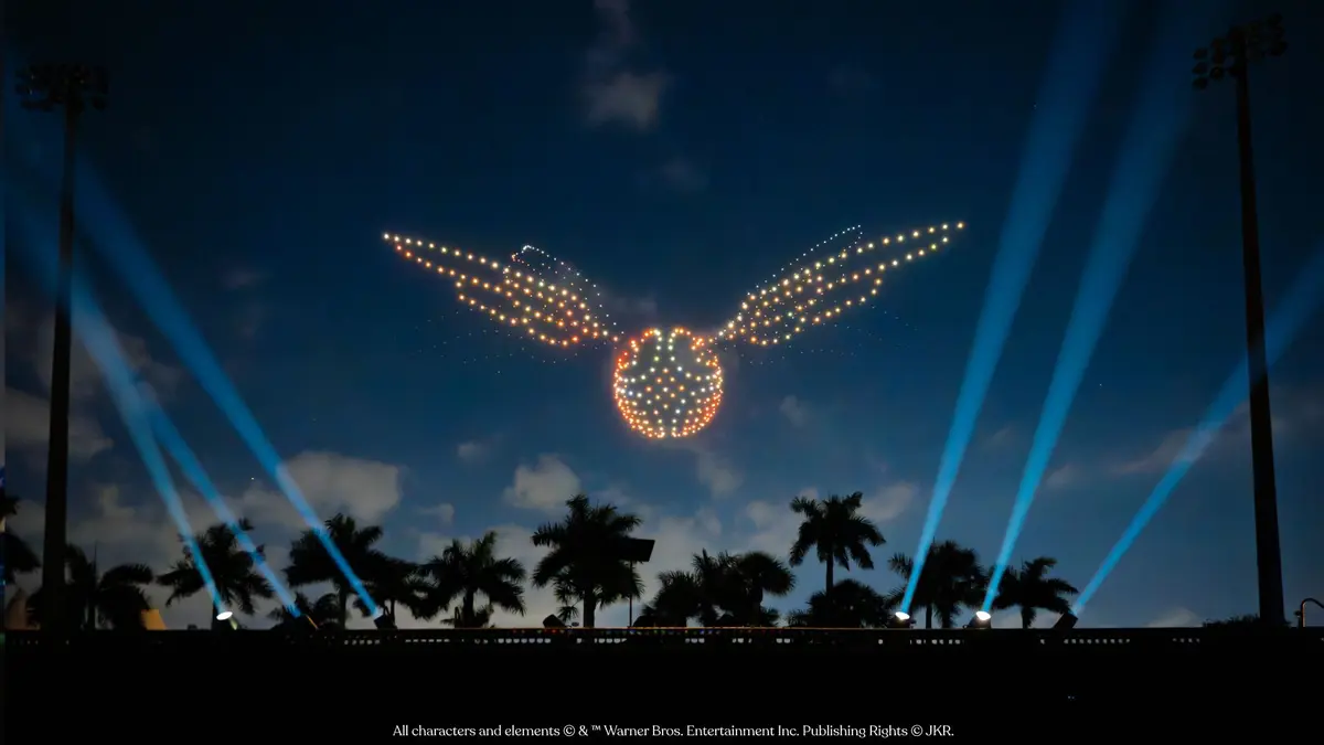 DroneArt Show Harry Potter™ à l'Hippodrome de Strasbourg-Hoerdt
