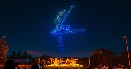DroneArt Show : Un spectacle de drones et musique classique &agrave; l'Hippodrome Paris-Vincennes
