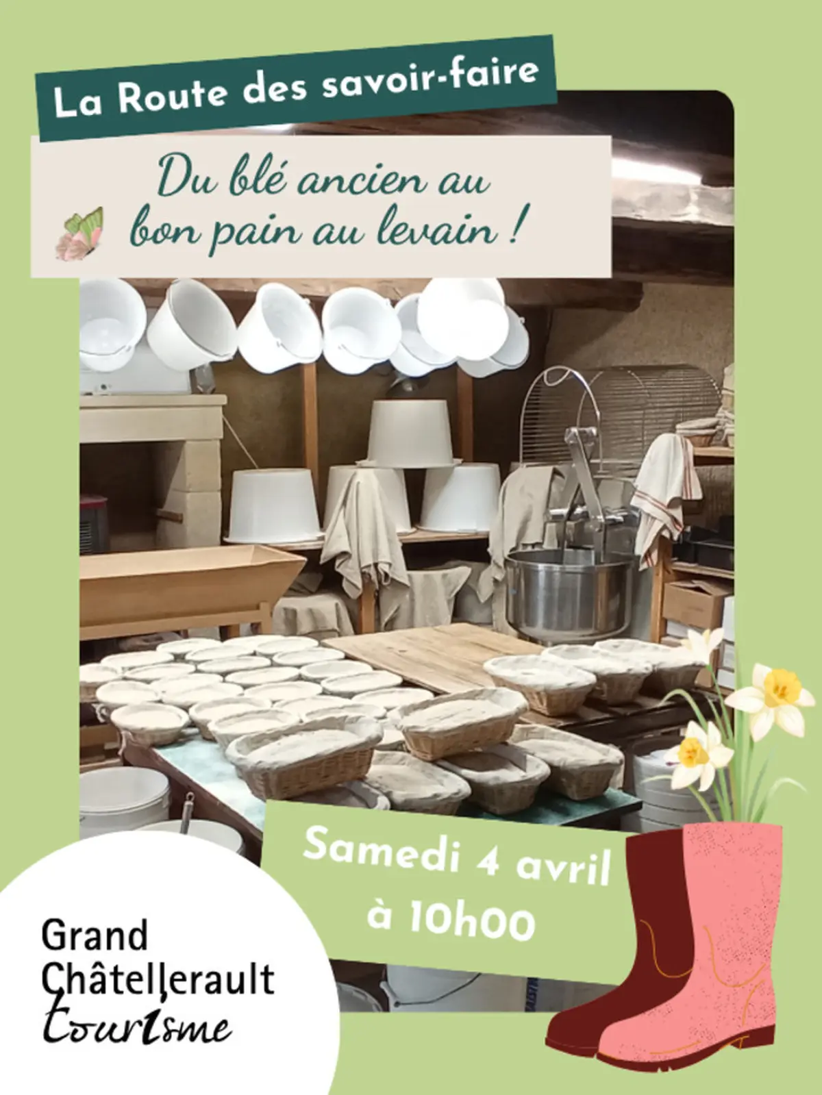 Du blé ancien  au bon  pain au levain !