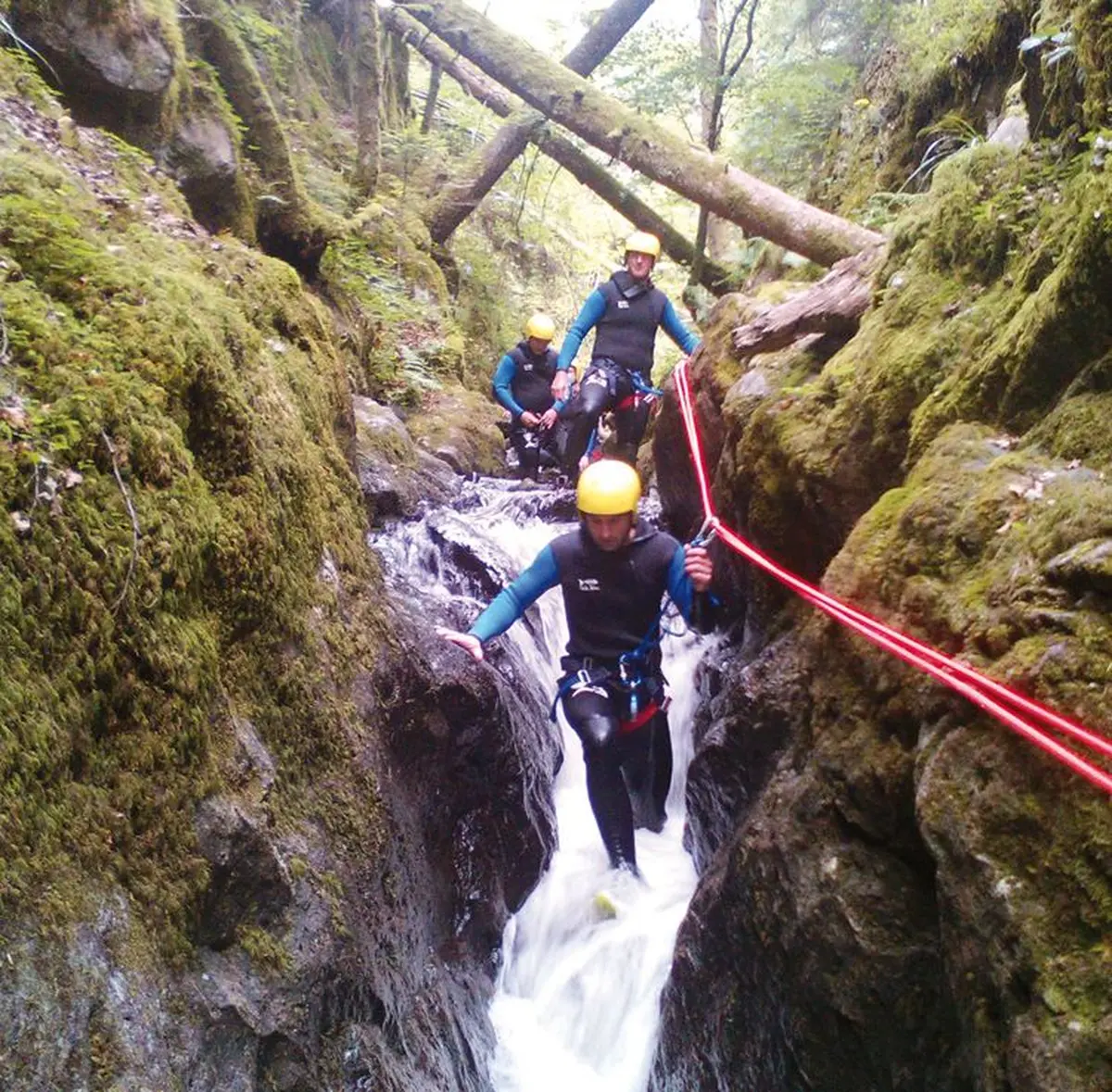 Du canyoning pur et dur