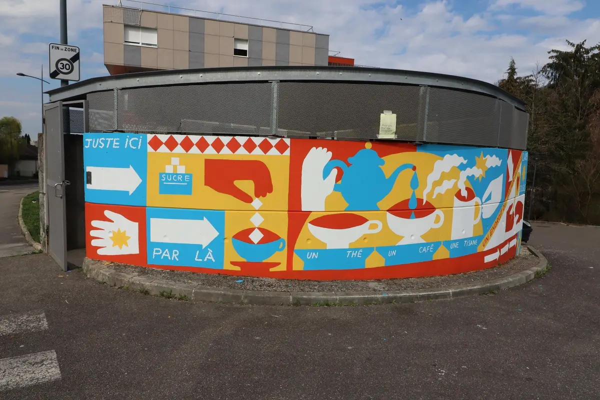 La fresque participative de Laura Tisserand