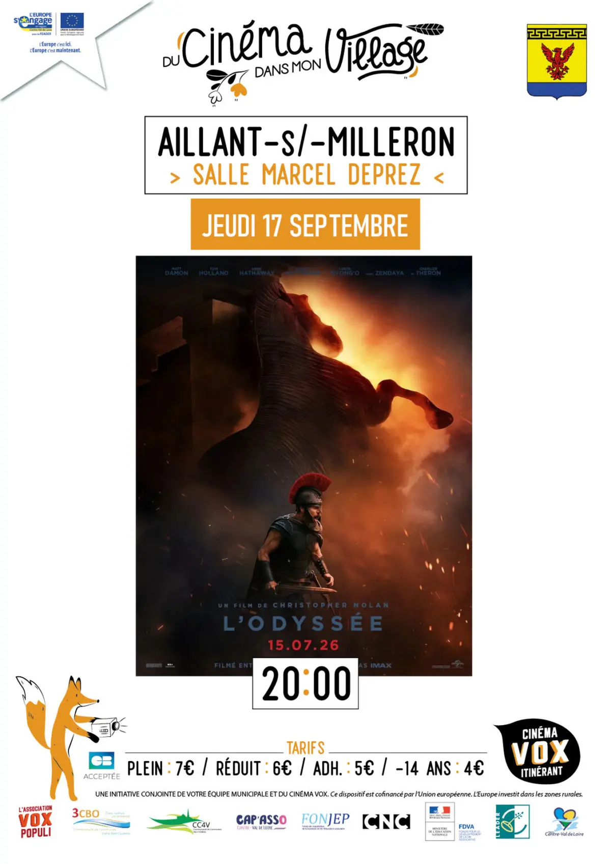 Du cinéma dans mon Village