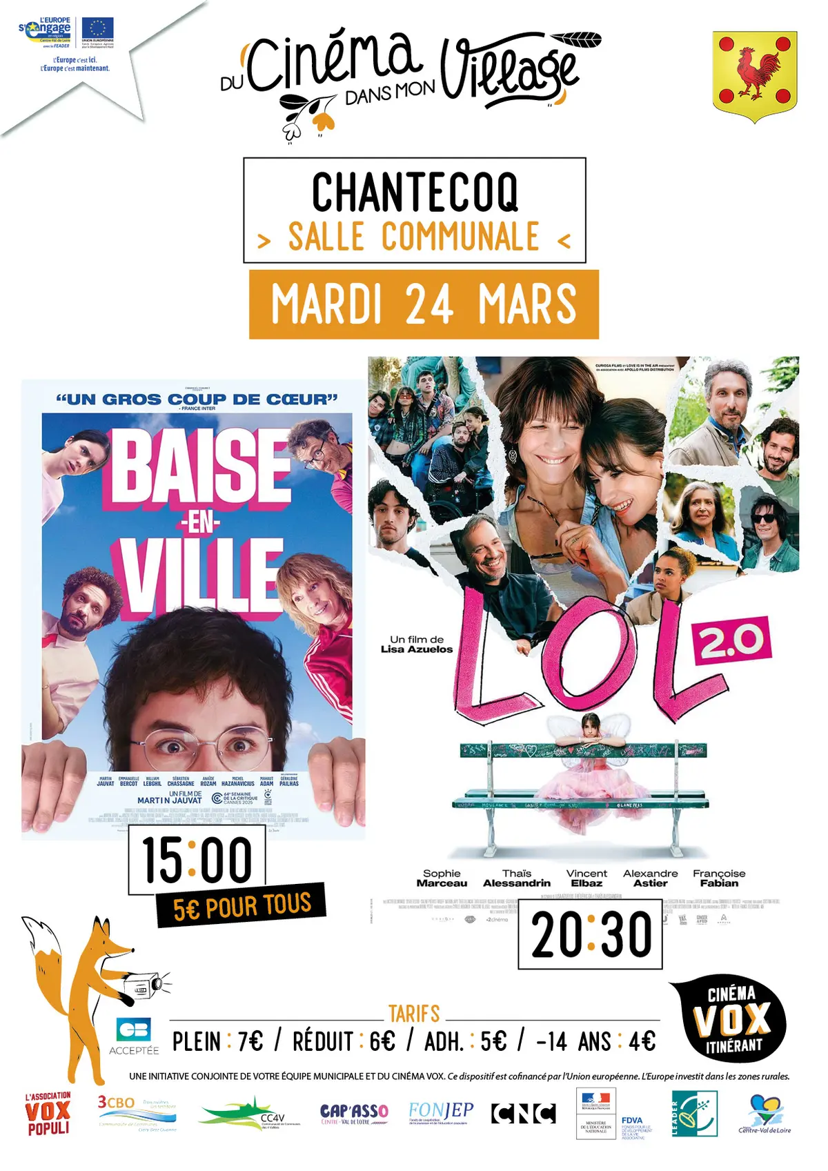 Du cinéma dans mon village