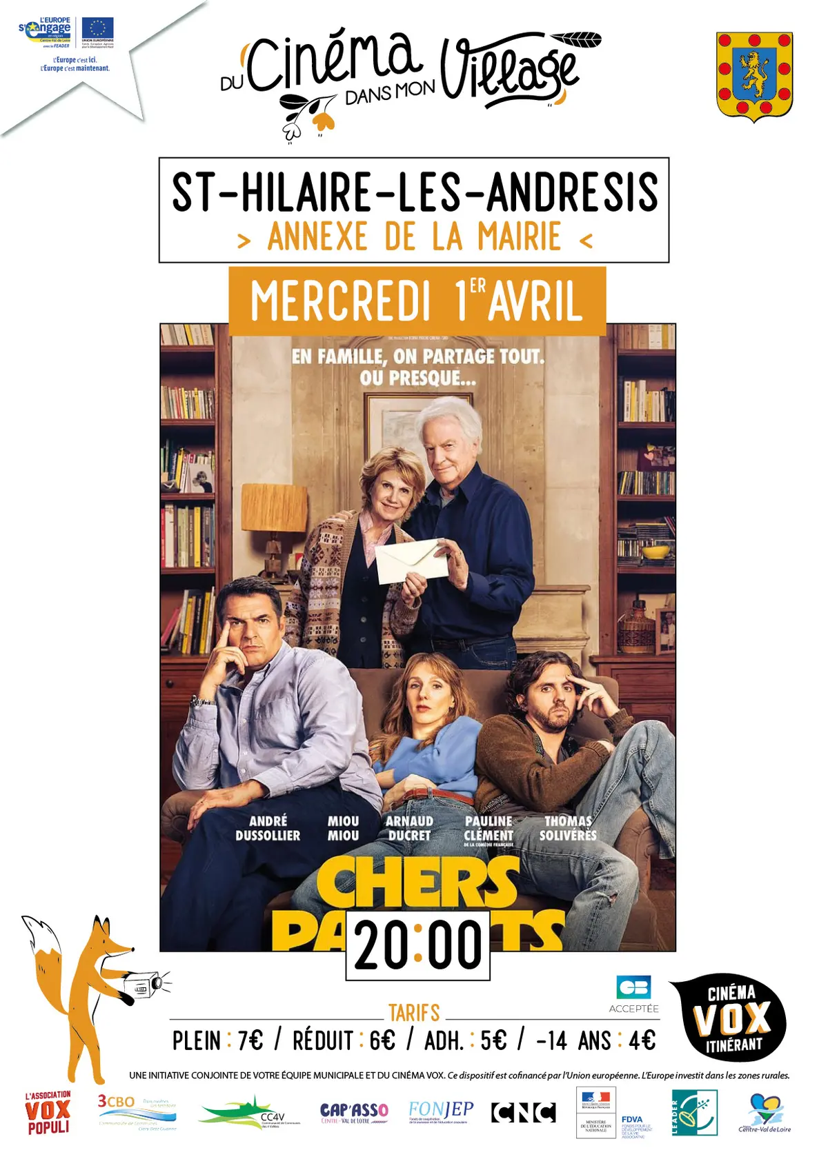 Du cinéma dans mon village : Chers parents