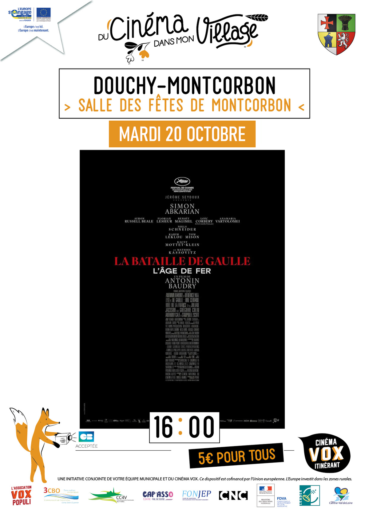 Du cinéma dans mon village : La bataille de Gaulle - L'âge de fer