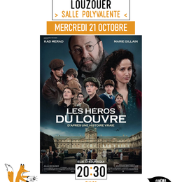 Du cinéma dans mon village : “Les Héros du Louvre”