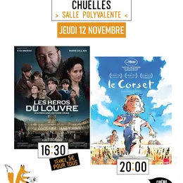 Du cinéma dans mon village :  “Les héros du Louvre” & Le Corset