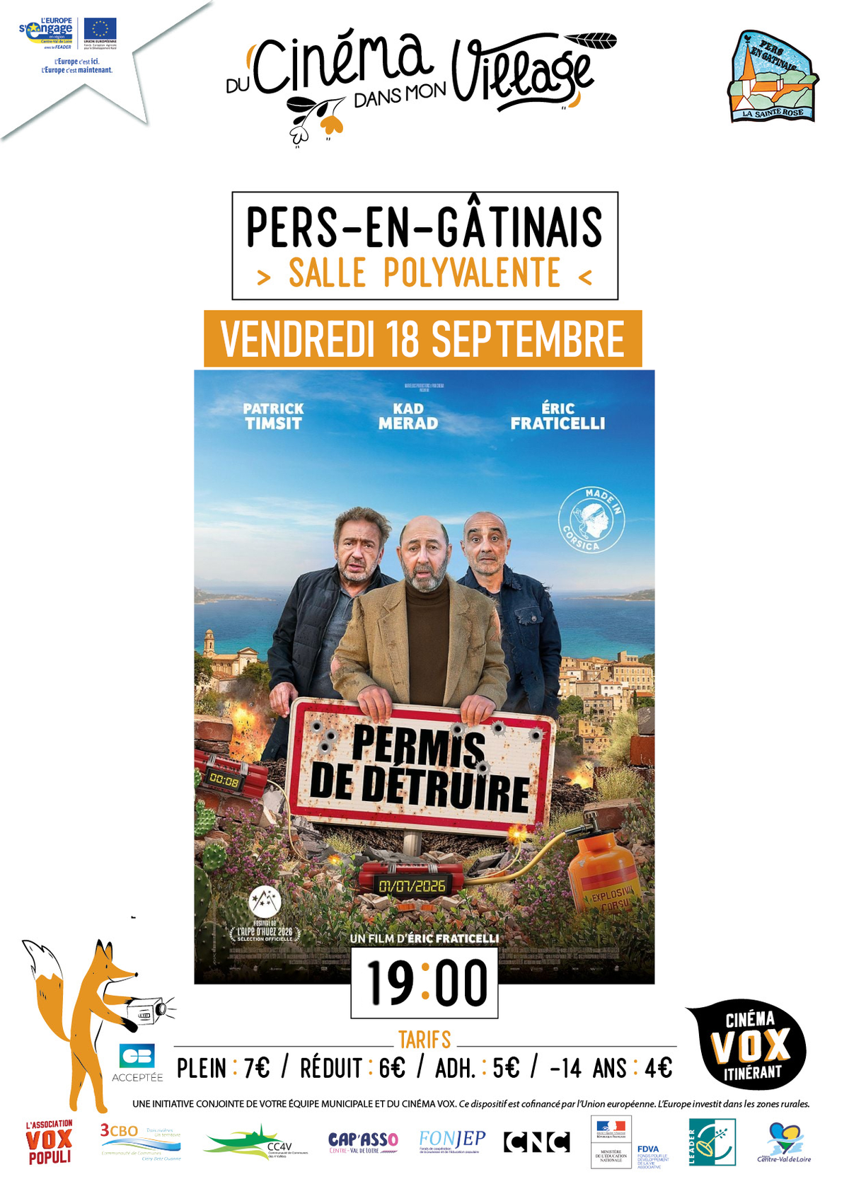 Du cinéma dans mon village : Permis de détruire