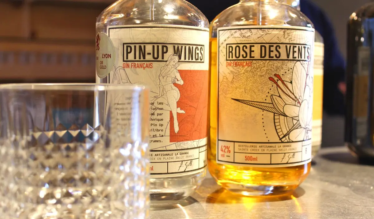 Deux jolis gin de la Grange