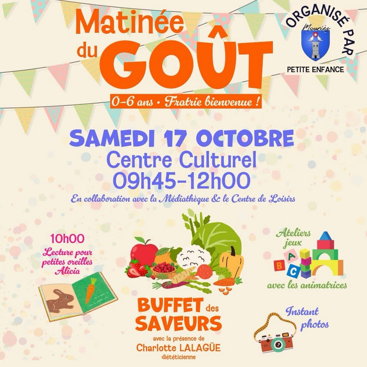 Du Goût et des Couleurs à la Médiathèque de Mouriès