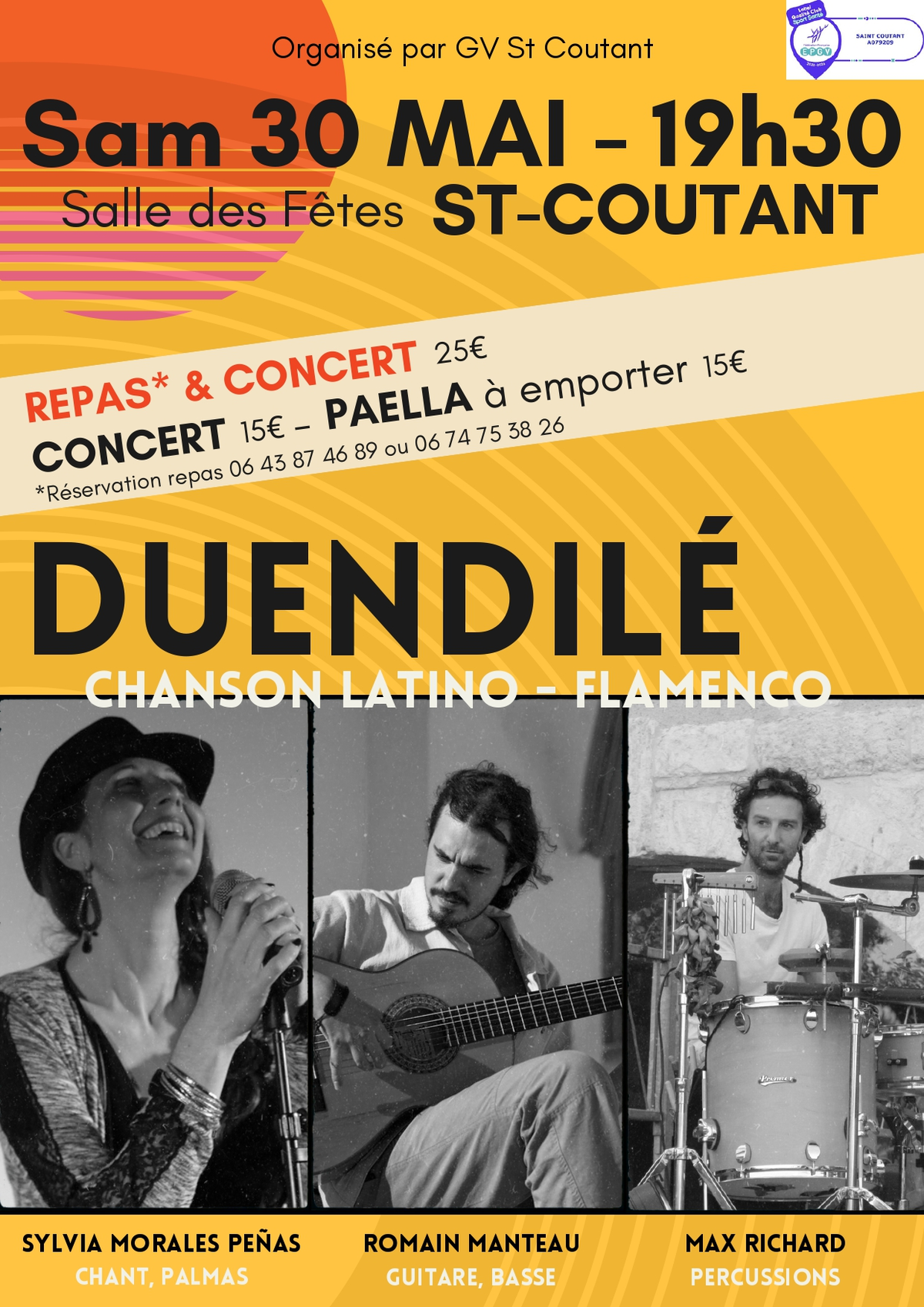 Duendilé · Repas & Concert