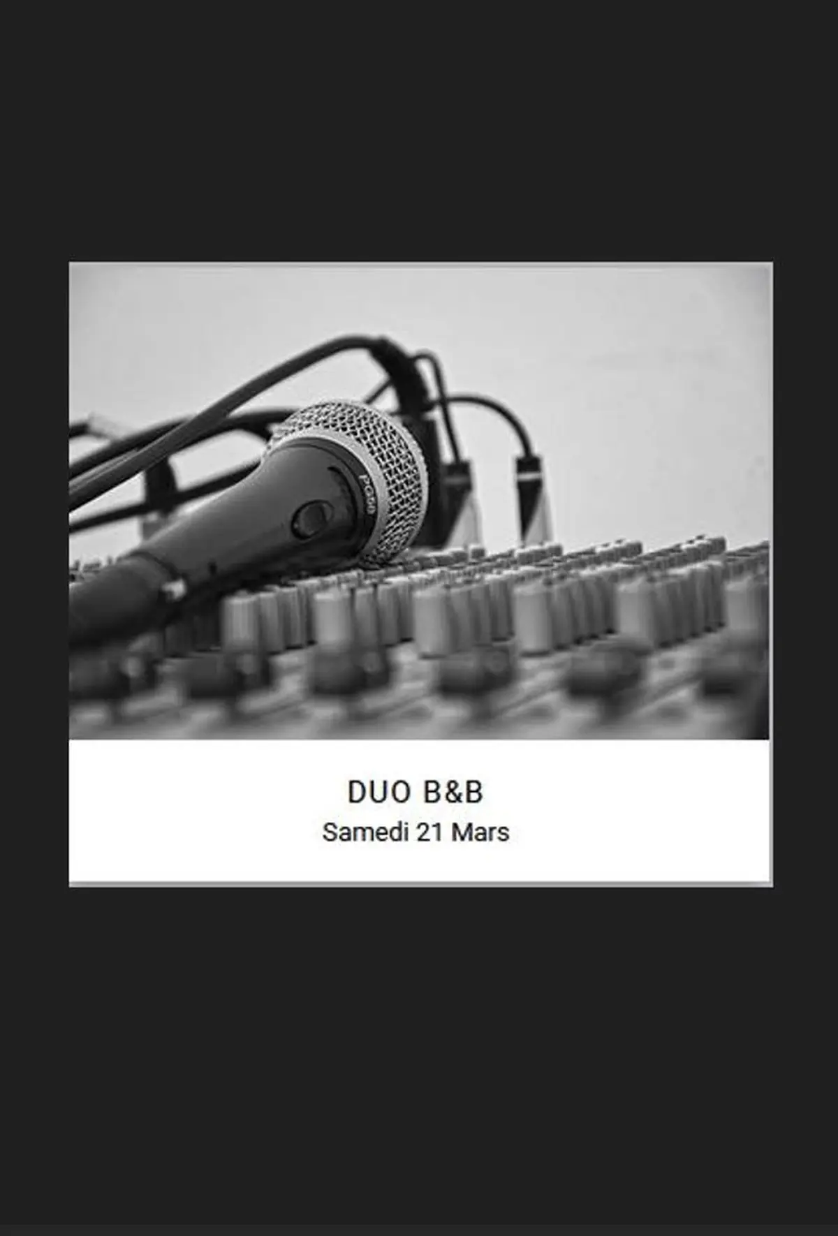 Duo B&B : breath and beat souffle du bois