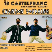 Duo d'improvisations musicales au 18 : Chanson soudaine