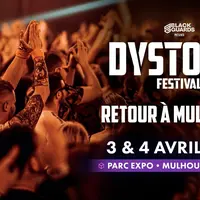 Le Dystopia Festival fait son retour au Parc Expo de Mulhouse les 3 et 4 avril 2026. &copy; DR