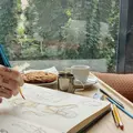 café cookie croquis