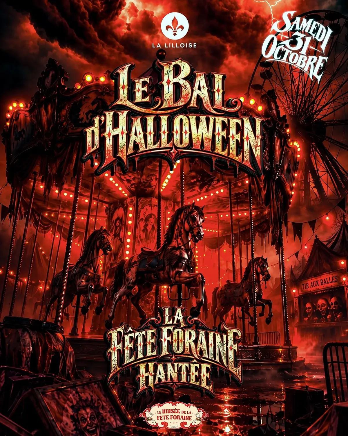 Le Bal d'Halloween - La Fête Foraine Hantée