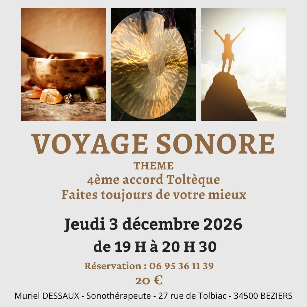 Voyage sonore 4e Accord Toltèque