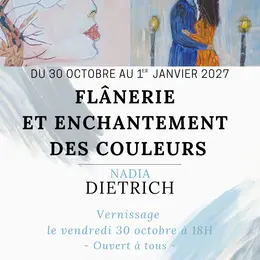 Vernissage de l'exposition de Nadia Dietrich
