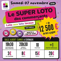 Super loto aux lots locaux