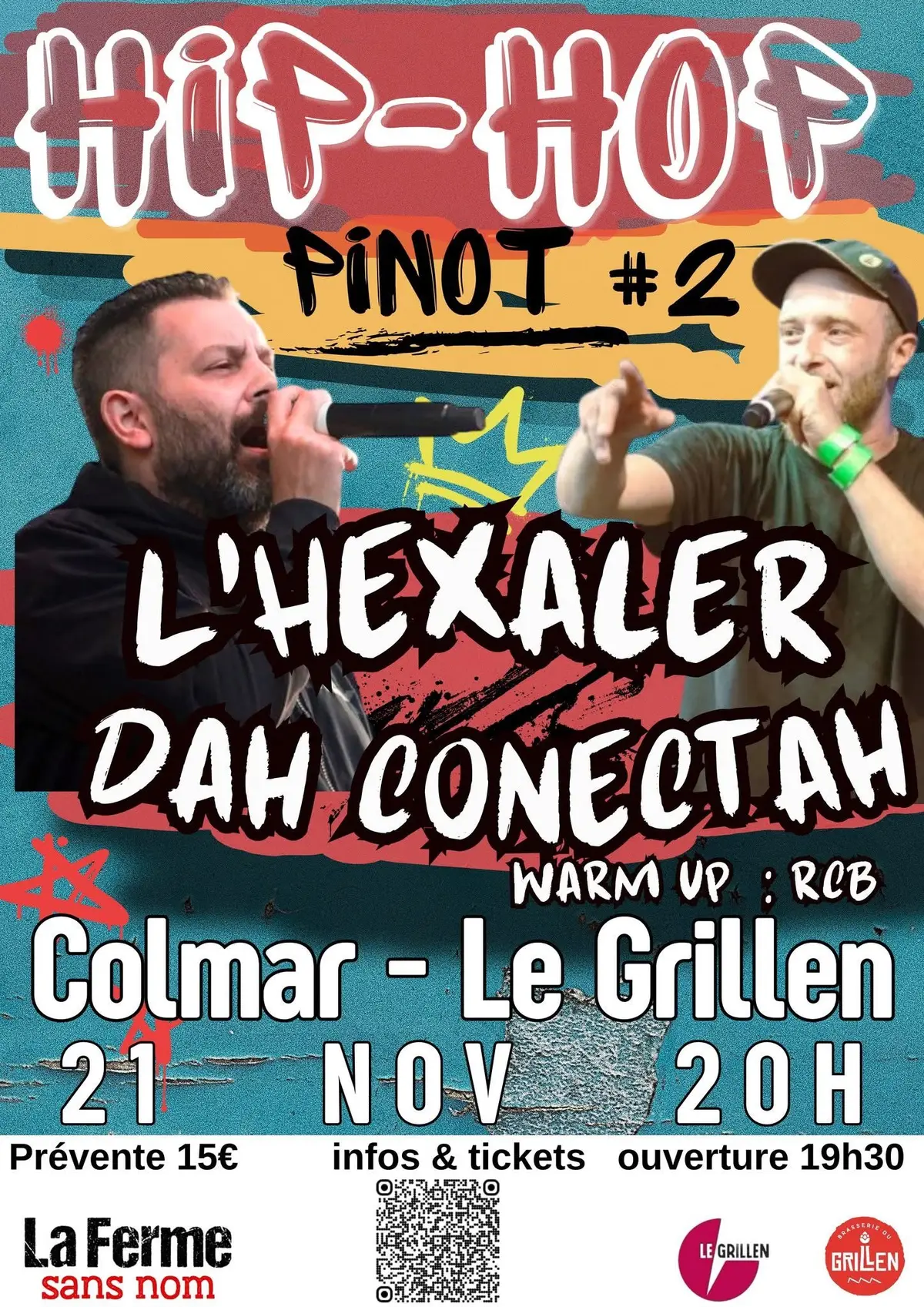 Hip-Hop Pinot#2 L’Hexaler X Dah Conectah