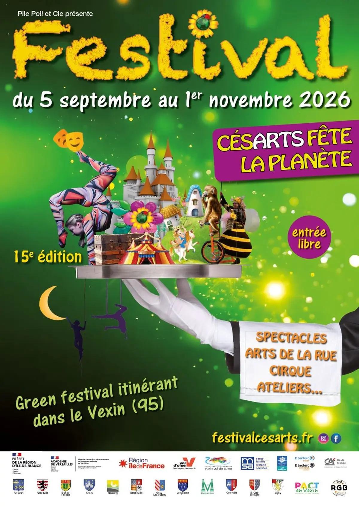 Festival Césarts fête la planète