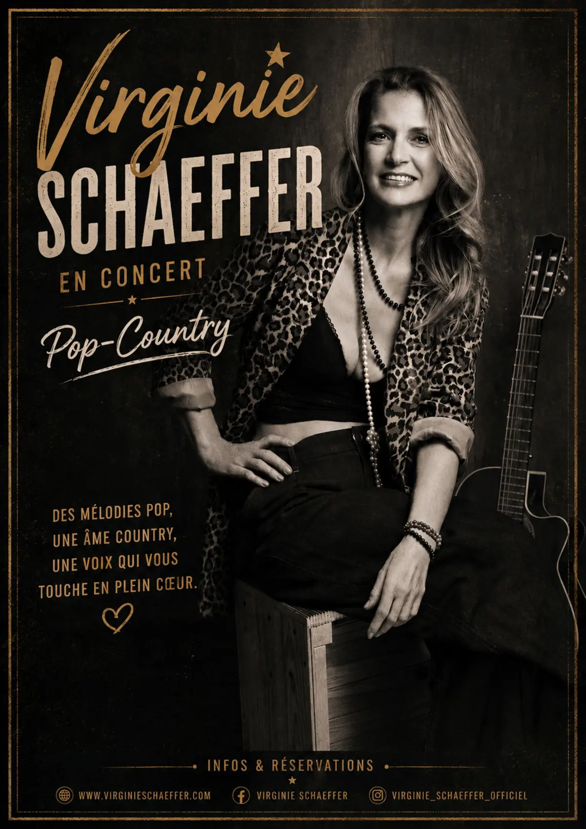 Virginie Schaeffer concert pop country